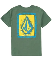 Volcom Big Boys 8-20 Short Sleeve Stone Breakage Graphic T-Shirt