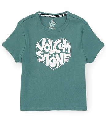 Volcom Big Girls 7-16 Short Sleeve Have A Clue Graphic T-Shirt