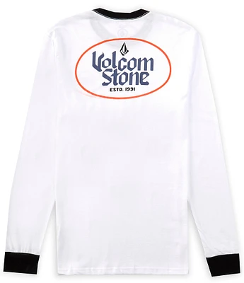 Volcom Cognac Long Sleeve Graphic T-Shirt