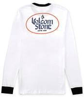 Volcom Cognac Long Sleeve Graphic T-Shirt