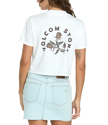 Volcom Dial Crop Short Sleeve T-Shirt