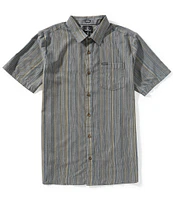 Volcom Jahstripe Short Sleeve Woven Shirt