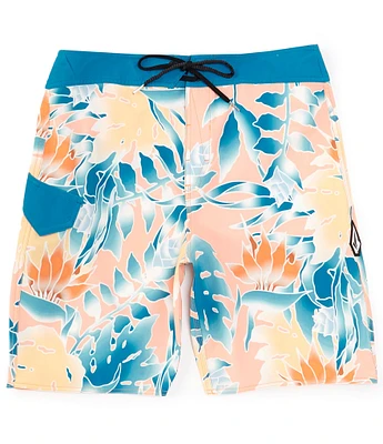 Volcom Leaf It Mod 19#double; Outseam Board Shorts