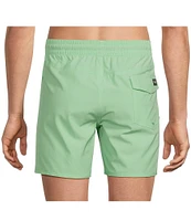 Volcom Lido Solid 17#double; Outseam Swim Trunks