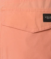 Volcom Lido Solid 17#double; Outseam Swim Trunks