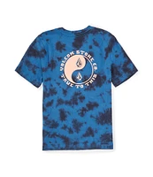 Volcom Little Boys 2T-7 Short Sleeve Counterbalance Dye Graphic T-Shirt