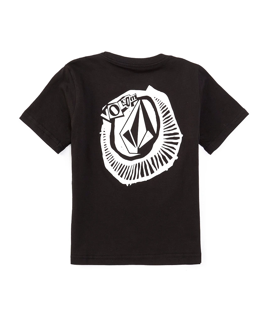 Volcom Little Boys 4-7 Short Sleeve Drift Out Graphic T-Shirt