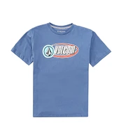 Volcom Little Boys 4-7 Short Sleeve Eclipsed Graphic T-Shirt