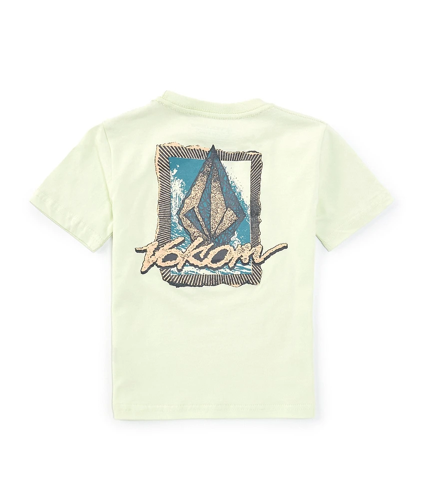 Volcom Little Boys 4-7 Short-Sleeve Frothy Postcard T-Shirt