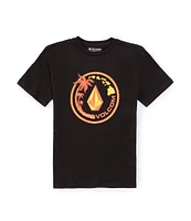 Volcom Little Boys 4-7 Short Sleeve Loopin Graphic T-Shirt