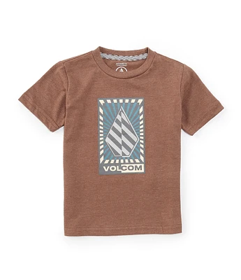 Volcom Little Boys 4-7 Short Sleeve Warble Graphic T-Shirt