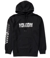 Volcom Long Sleeve Cement Graphic Fleece Hoodie