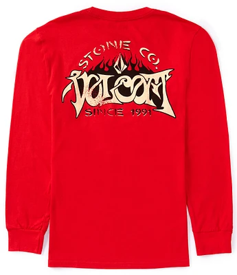 Volcom Long Sleeve Sizzle Peek Graphic T-Shirt