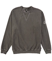 Volcom Long Sleeve Skate Vitals Remy Vintage Washed Fleece Sweatshirt