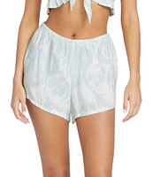 Volcom Luwow High Rise Printed Shorts