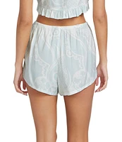 Volcom Luwow High Rise Printed Shorts