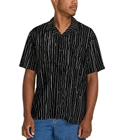 Volcom Mistostone Stripe Short Sleeve Woven Shirt