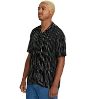 Volcom Mistostone Stripe Short Sleeve Woven Shirt