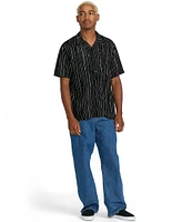 Volcom Mistostone Stripe Short Sleeve Woven Shirt