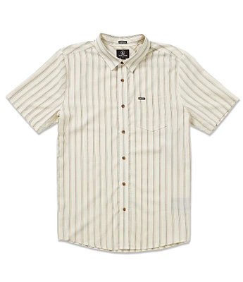 Volcom Rambler Stripe Short Sleeve Woven Shirt