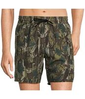 Volcom Sanctorium Printed 20#double; Outseam Swim Trunks