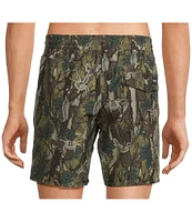 Volcom Sanctorium Printed 20#double; Outseam Swim Trunks