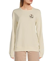 Volcom Truly Deal Brushed Back Fleece Graphic Sweatshirt