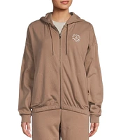 Volcom Truly Deal Coordinating Long Sleeve Brushed-Back Fleece Hooded Jacket