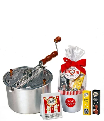 Wabash Valley Farms For the Love of Popcorn & Original Whirley Pop Popcorn Maker Set