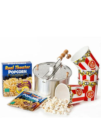 Wabash Valley Farms Original Whirley Pop Popcorn Maker Starter Set