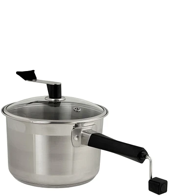 Wabash Valley Farms Stainless Steel Platinum Series Stovetop Popcorn Popper