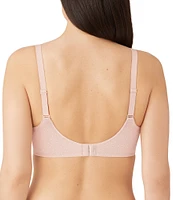 Wacoal Back Appeal™ Dot Jacquard Underwire U-Shape Back T-Shirt Full-Busted Bra