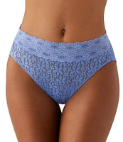 Wacoal Halo Lace Hi-Cut Floral Lace Brief Panty