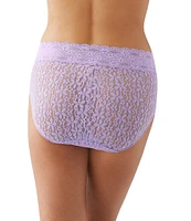 Wacoal Halo Lace Hi-Cut Floral Lace Brief Panty