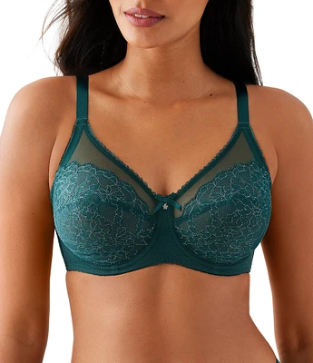 Wacoal Retro Chic Full Figure Underwire Lace Bra