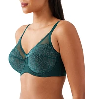 Wacoal Retro Chic Full Figure Underwire Lace Bra