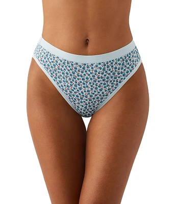 Wacoal Understated Ultra Thin Cotton Geo Dot High Cut Panty