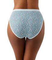 Wacoal Understated Ultra Thin Cotton Geo Dot High Cut Panty