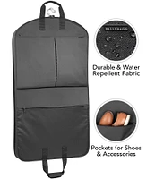 Wally Bags 40#double; Premium Travel Garment Bag with Two Pockets