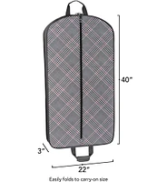 Wally Bags 40#double; Premium Travel Garment Bag with Two Pockets