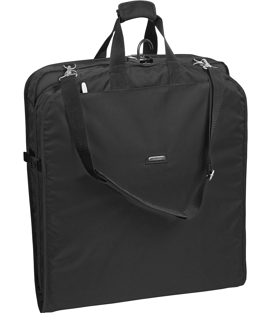 Wally Bags 42#double; Garment Bag with Two Pockets and Shoulder Strap