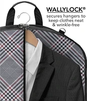 Wally Bags 42#double; Premium Travel Garment Bag with Shoulder Strap and Two Large Pockets