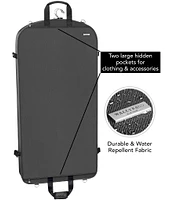 Wally Bags 42#double; Premium Travel Garment Bag with Shoulder Strap and Two Large Pockets