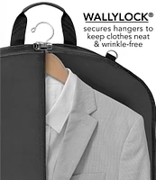 Wally Bags 45 Premium Extra Wide Garment Bag with Shoulder Strap and Two Large Pockets