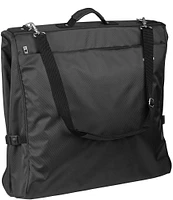 Wally Bags 45#double; Premium Framed Garment Bag with Shoulder Strap and Multiple Pockets