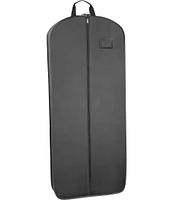 Wally Bags 48#double; Premium Travel Tri-Fold Garment Bag with Pockets and Pinstripe Lining