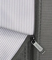 Wally Bags 48#double; Premium Travel Tri-Fold Garment Bag with Pockets and Pinstripe Lining