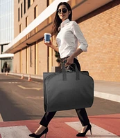 Wally Bags 60-in Premium Tri-Fold Travel Garment Bag with Pocket