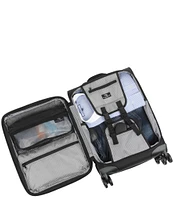 Wally Bags Solutions 20#double; Expandable Carry-On Spinner with Padded Electronics Pockets