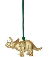 Waterford Golden Triceratops Ornament